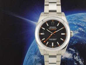 Rolex Milgauss 116400 Black New/nos Full Stickers 