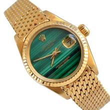 Thumbnail von Rolex Lady-Datejust 6917 Ladies 26MM Malachite green dial yellow gold 18KT
