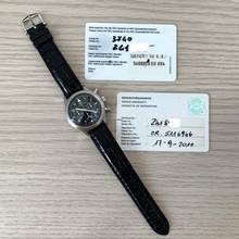 Thumbnail von IWC Fliegeruhr Chronograph Pilot IW3740 chronograph date black dial quartz 1988 Full Set