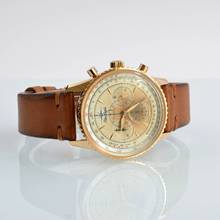 Thumbnail von Breitling Montbrillant Navitimer Montbrillant Blue Angels chronograph pink gold 18KT Full Set