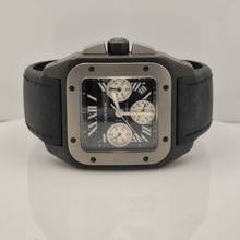 Thumbnail von Cartier Santos 100 XL Chrono Blacksteel & Titanium Automático Completo