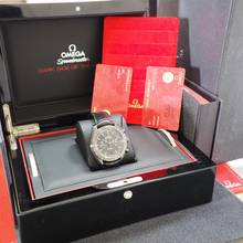 Thumbnail von Omega Speedmaster Dark Side Of The Moon Ceramic Box+papers