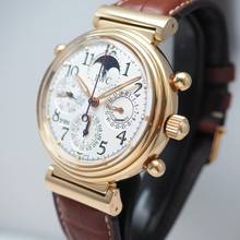 Thumbnail von IWC Da Vinci Perpetual Rattrapante Rosegold 18k Box+Papiere Ungetragener Zustand nahezu NOS