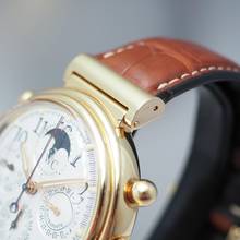 Thumbnail von IWC Da Vinci Perpetual Rattrapante Rosegold 18k Box+Papiere Ungetragener Zustand nahezu NOS