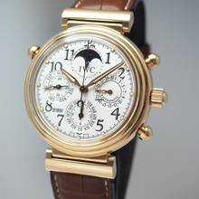 Thumbnail von IWC Da Vinci Perpetual Rattrapante Rosegold 18k Box+Papiere Ungetragener Zustand nahezu NOS