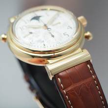 Thumbnail von IWC Da Vinci Perpetual Rattrapante Rosegold 18k Box+Papiere Ungetragener Zustand nahezu NOS