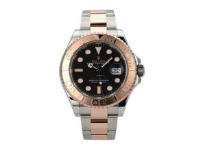 Rolex Yacht-Master 40 Oystersteel / 18 kt Everose-Gold Ref. 126621 Schwarz 