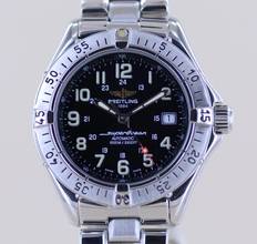  Breitling Superocean 1000M Automatic Stahl black Diver 41mm Taucheruhr Klassiker 