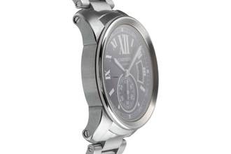 Thumbnail von Cartier Calibre de Cartier Edelstahl Automatik Herrenuhr Ref. W7100016
