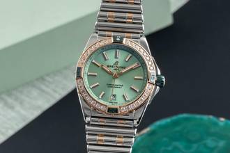  Breitling Chronomat Super Chronomat Automatic 38 Stahl Rotgold Diamonds Ref. U17356531L1U1 