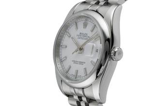 Thumbnail von Rolex Datejust 36 Silver Dial Oyster Edelstahl Automatik Herren Ref. 116200