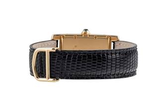 Thumbnail von Cartier Tank Américaine LM 18k (0,750) Gold Quarz Herrenuhr Ref W2600951 8012905