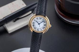 Thumbnail von Cartier Vendome 18k (0,750) Gold Handaufzug Damenuhr Ref. 6708 Vintage