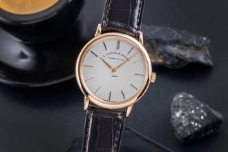 Thumbnail von A. Lange & Söhne Saxonia 18k (0,750) Rotgold Handaufzug Herrenuhr Ref. 201.033
