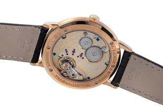 Thumbnail von A. Lange & Söhne Saxonia 18k (0,750) Rotgold Handaufzug Herrenuhr Ref. 201.033