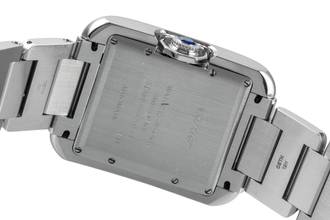 Thumbnail von Cartier Tank Anglaise Silver Dial Stahl Automatik Herrenuhr Ref. W5310009