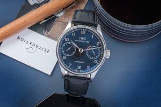 Thumbnail von IWC Portugieser Automatik 7 Days Edelstahl Automatik Herrenuhr Ref. IW500109