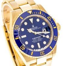 Thumbnail von Rolex Submariner Date 41 Yellow Gold Blue – 126618LB – like NEW – 2022 Full Set Lc100