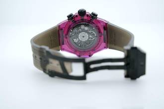 Thumbnail von Hublot Big Bang Unico 45mm Red Sapphire - With Box And Papers - With Additional Hublot Velcro Strap - 24 Months Warranty 411.JR.4901.RT