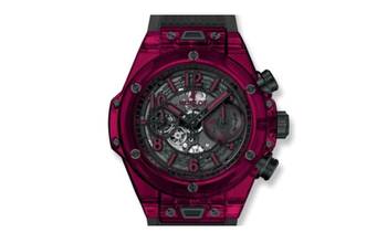 Thumbnail von Hublot Big Bang Unico 45mm Red Sapphire - With Box And Papers - With Additional Hublot Velcro Strap - 24 Months Warranty 411.JR.4901.RT
