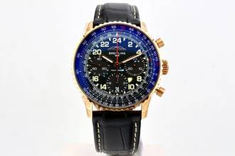Thumbnail von Breitling Navitimer Cosmonaute B12 Chronograph 41 Rose Gold - Unworn With Stickers - RB12302A1L1P1 2024