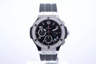 Thumbnail von Hublot Big Bang 41 mm Stainless Steel - Factory Diamond Bezel - 24 Months Warranty - 341.SX.130.RX.114