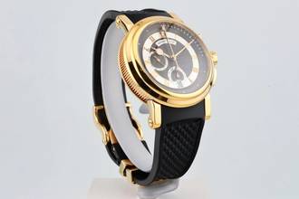 Thumbnail von Breguet Marine II Chronograph In 18k Rose Gold - With Box And Papers - 5827BR/Z2/5ZU 2010
