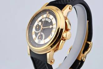 Thumbnail von Breguet Marine II Chronograph In 18k Rose Gold - With Box And Papers - 5827BR/Z2/5ZU 2010