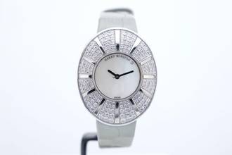  Harry Winston Talk To Me - 18k White Gold And Diamonds - 811/LQW 