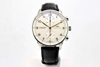 Thumbnail von IWC Portugieser Chronograph 40MM Chronograph Like New Box+Papers IW371404 2014