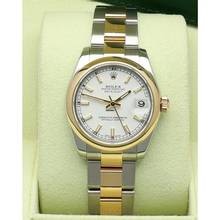 Thumbnail von Rolex Datejust 31 White index Ref. 178243 Full set 2012