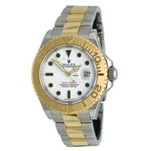 Thumbnail von Rolex Yacht-Master 40 2009 Ref.16623 White Index Gold Steel Full Set