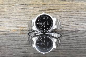  TAG Heuer Carrera Calibre 7 GMT / Twin Time Black Dial 39MM Automatik - 2011 