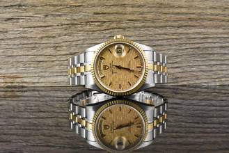 Thumbnail von Tudor Prince Date Day 76213 Automatik Stahl / Gold - Linen Dial - Zertifikat