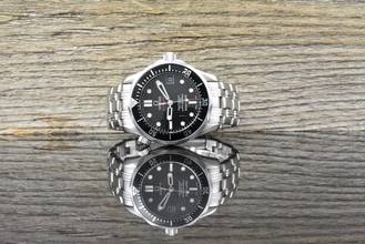  Omega Seamaster Diver 300 M Co Axial 36MM Mid Size Black Dial - Full Set 