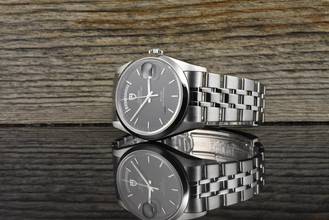  Tudor Prince Date Day 76200 Black Dial Automatik Box & Papiere 2010 