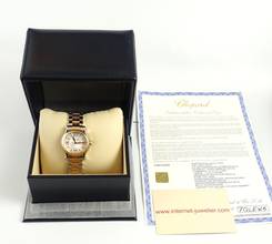 Thumbnail von Chopard Happy Sport Stahl / Rosegold Automatik Full Set