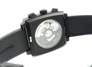Thumbnail von TAG Heuer Monaco Chronograph Titanium Black-DLC Full Set , New watch