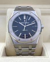 Thumbnail von Audemars Piguet Royal Oak Selfwinding Steel 41mm Black Dial Top Condition SERVICED-2025 with certificate of origin from AP Service Center Vienna