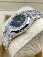 Thumbnail von Audemars Piguet Royal Oak Whitegold 18Kt. Factory Diamond Dial - in Top Condition A.M. highest quality Diamonds top make