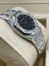 Thumbnail von Audemars Piguet Royal Oak Whitegold 18Kt. Factory Diamond Dial - in Top Condition A.M. highest quality Diamonds top make