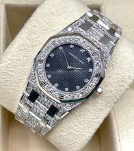 Thumbnail von Audemars Piguet Royal Oak Whitegold 18Kt. Factory Diamond Dial - in Top Condition A.M. highest quality Diamonds top make