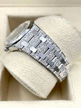Thumbnail von Audemars Piguet Royal Oak Whitegold 18Kt. Factory Diamond Dial - in Top Condition A.M. highest quality Diamonds top make