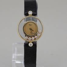 Thumbnail von Chopard Happy Diamonds 18k Gold 6 schwebende Brillanten 2 Brillanten am Bandanstoss