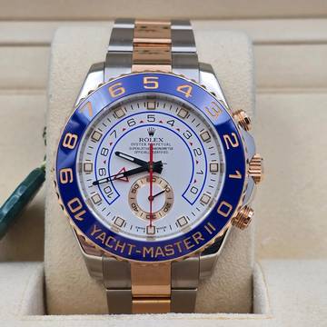  Rolex Yacht-Master II Full Set inklusive Rolex Revision 2023 