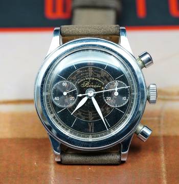  Bovet THE NICEST 1940 MONO-RATTRAPANTE CHRONO YOU'LL EVER FIND RARE VINTAGE 