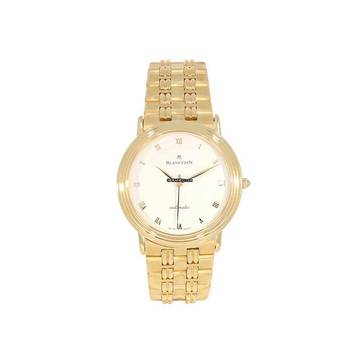  Blancpain Villeret Herrenarmbanduhr Villeret Automatik aus 750 Gold 