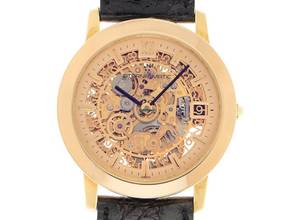  Eterna 1856 Skeleton Ref.7856 1992 original Box wie Neu Vintage 