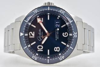  Glashütte Original SeaQ Panoramadatum Big Date 1-36-13-02-81 Blue Dial 