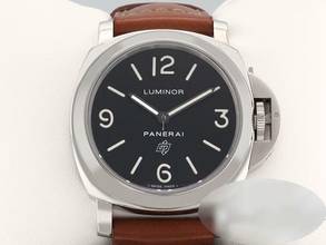 Thumbnail von Panerai Luminor Base Logo Marina Base Logo 44mm Pam00000 2012 Edelstahl Handaufzug Steel Black Dial